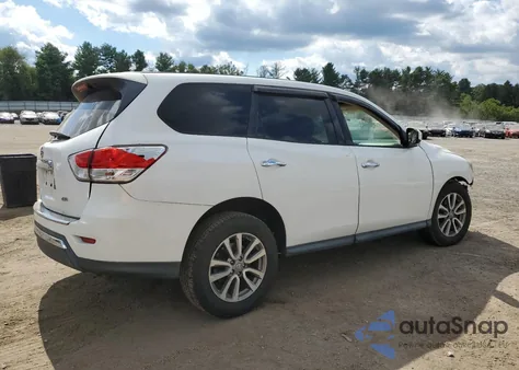 2013 Nissan Pathfinder S из США, поврежденный, VIN 5N1AR2MM6DC639647